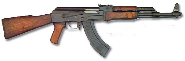 AK-47突击步枪实拍图